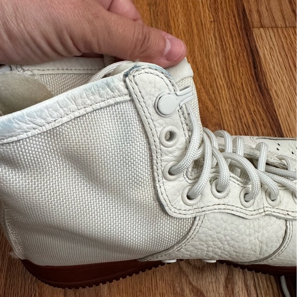 Nike SF Air Force 1 Mid Mars Stone Sneakers Shoes Ivory Red Retro Men’s Size 8.5 - Picture 12 of 14